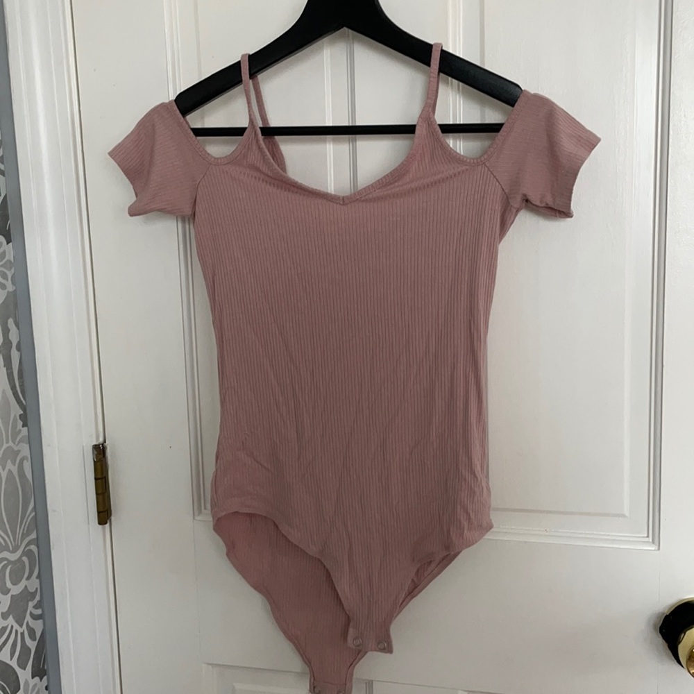 Off the shoulder body suit